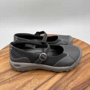 Keen Women's Black and Gray Mary Jane Athletic Shoes
